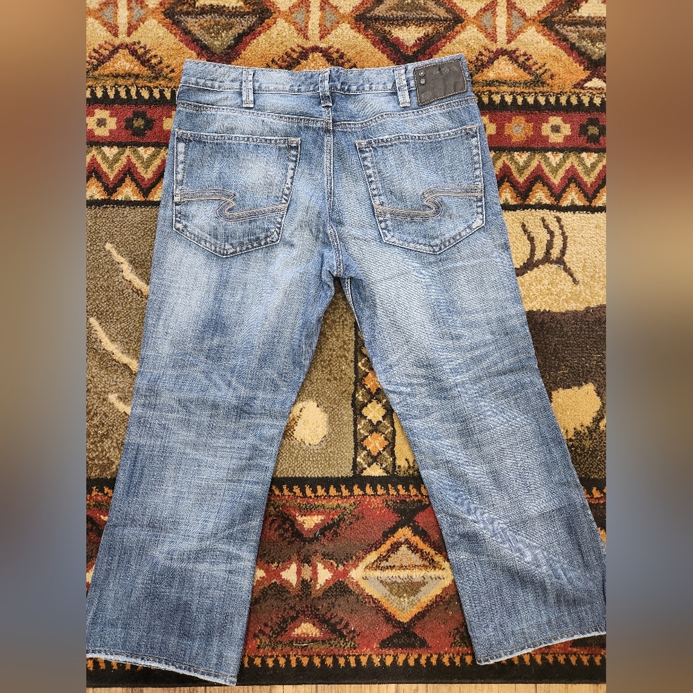 Men's Silver Grayson jeans sz 36x27.5